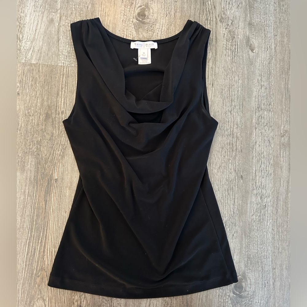 White House Black Market black blouse